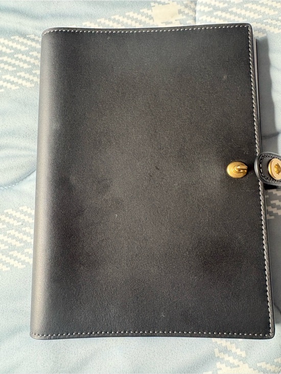 Coach Accessories - Coach leather notebook